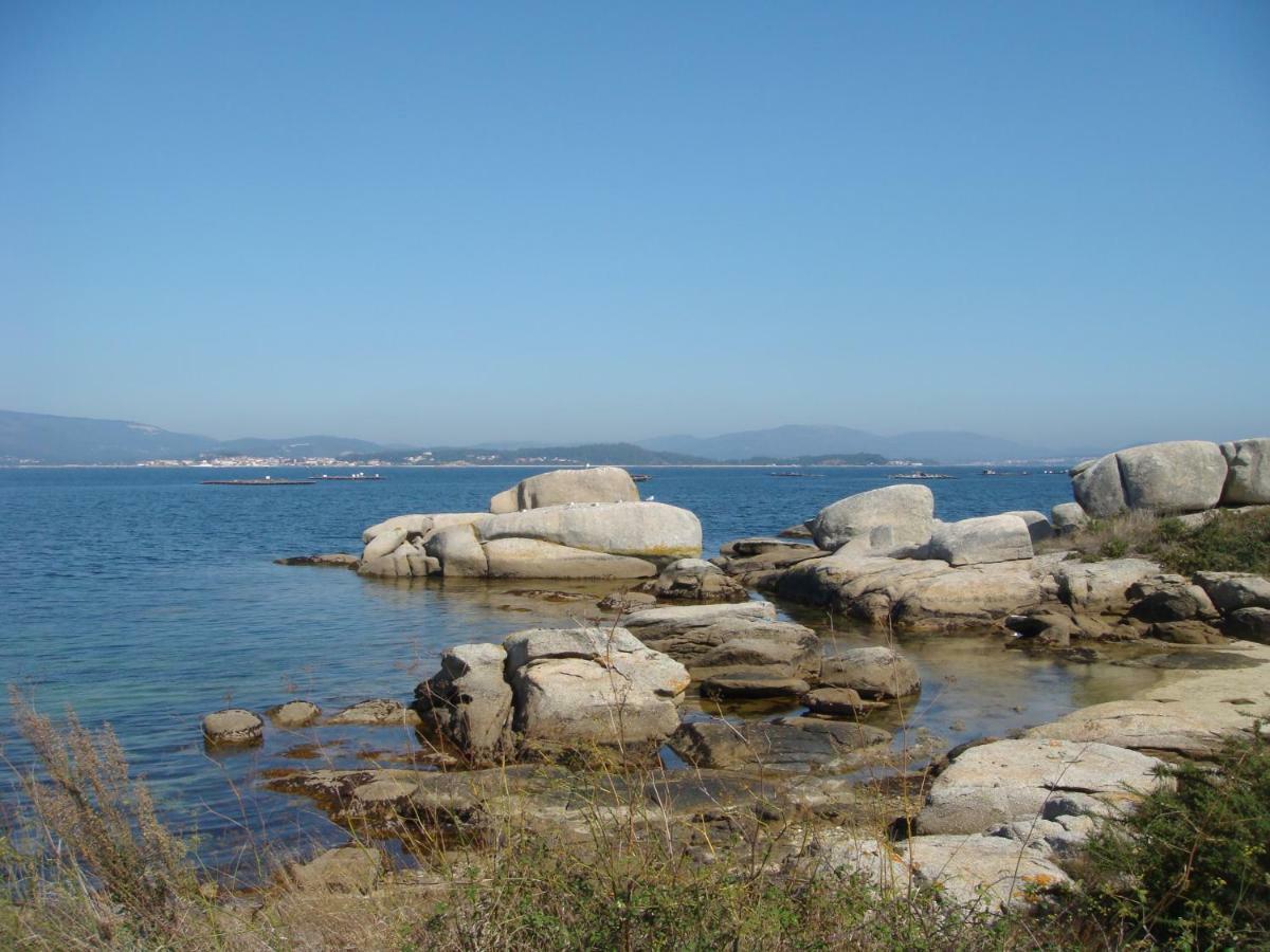 Apartamento De Mar Y Playa En Illa De Arousa エクステリア 写真